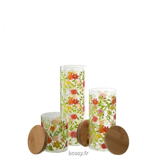 Jolipa Jarre Floral Verre Mix Large.