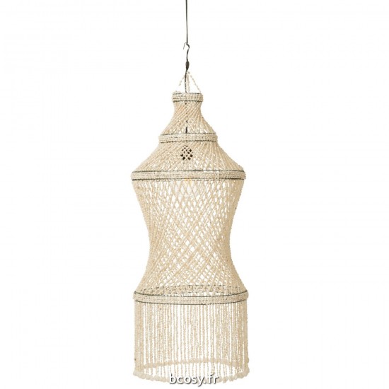 J Line Abat Jour Lisa Coquillage Natural L51xB51xH128 cm JLine 30999 by Jolipa 30999.