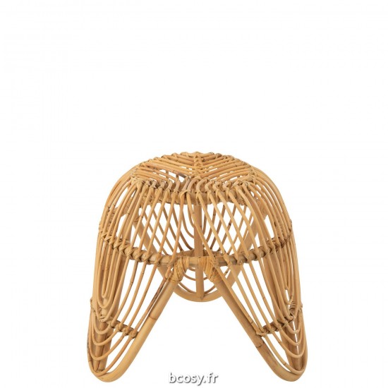 Jolipa Chaise Lea Rotin Naturel.