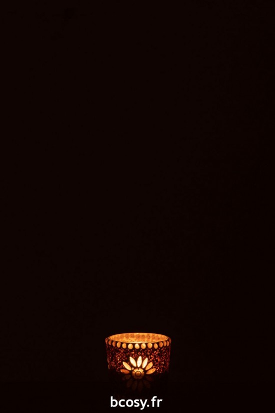 J-Line J Line photophores Jolipa Photophore Bram Verre Tachete Small.