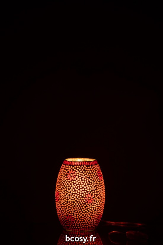 J-Line J Line Éclairage Armatures Luminaires D'intérieur Pieds De Lampe Avec Abat Jour Lampes De Table Jolipa Lampe Bram Verr.