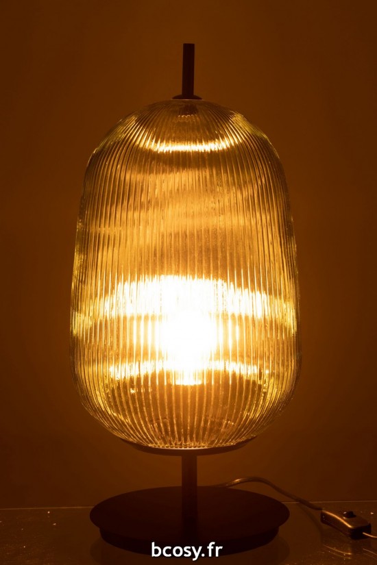 J-Line J Line Éclairage Armatures Luminaires D'intérieur Pieds De Lampe Avec Abat Jour Lampes De Table Jolipa Lampe Oasis Ver.