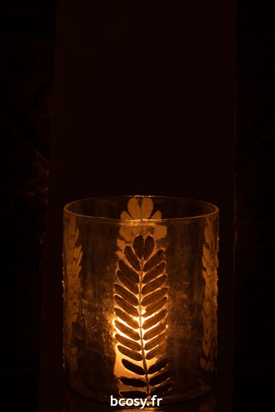 J-Line J Line vases Jolipa Vase Or Feuille Large.