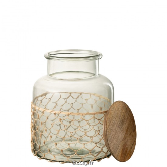 J-line 31981 Jolipa JLine objets deco pot avec couvercle.