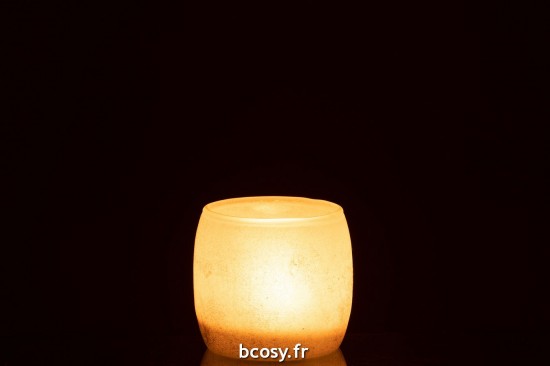 J-Line J Line photophores Jolipa Photophore Verre Poudre Rose Small.