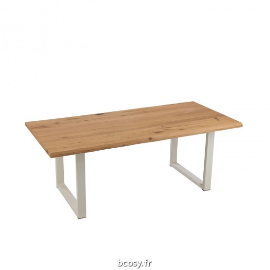 J-Line Piano Tavolo Quercia Naturale Small.