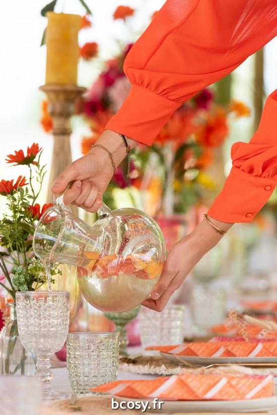 Jolipa Carafe Boule Verre Transparent.