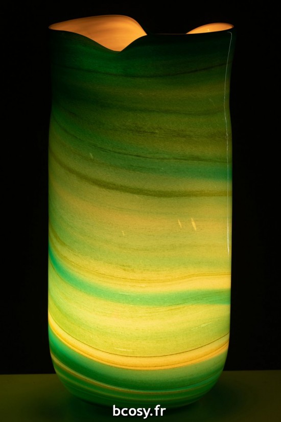 J-Line J Line vases Jolipa Vase Vague Verre Mix Large.