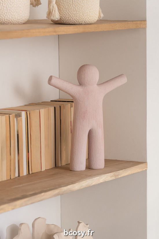 Jolipa P Tit Maurice Rugueux Poly Rose Large.