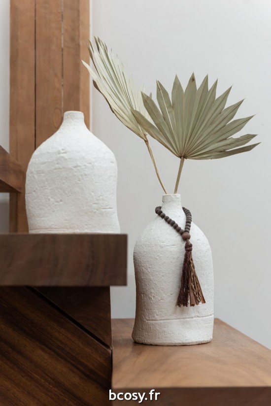 Jolipa Feuilles Palmier Sechees 2 Pieces Vert Assortiment De 2.