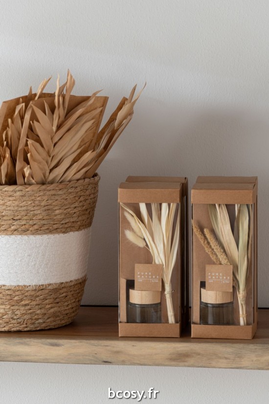 Jolipa Huile Parfumee Avec Fleurs Verre Vert Naturel Assortiment De 2.