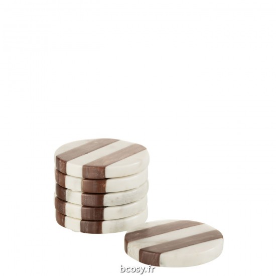 J-line 34192 Jolipa JLine services sous verre.