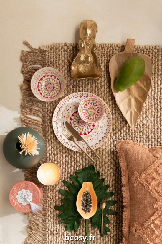 Jolipa Tapis Havana Poly Na Blanc Large.