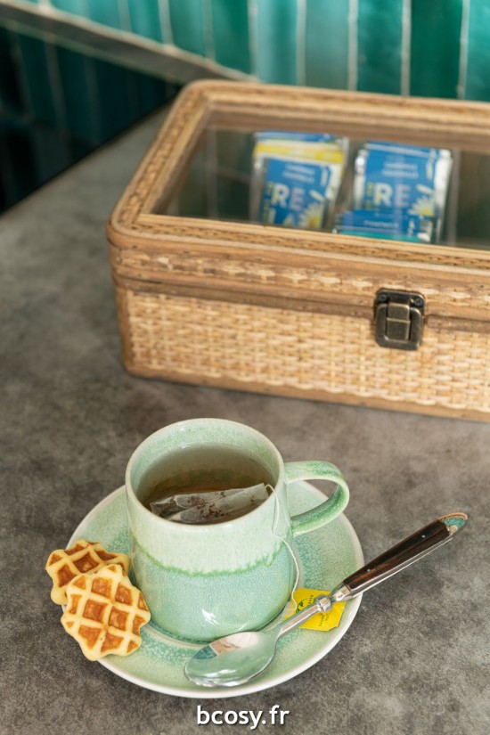 Jolipa Tasse Sous Tasse Lara Porcelaine Vert.