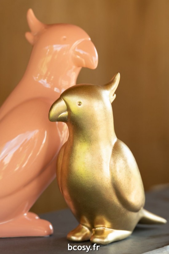 Jolipa Cacatoes Ceramique Peche.