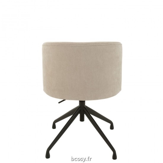 Jolipa Chaise Turn Up Down Textile Beige.