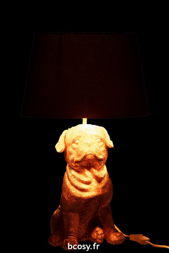 J-Line J Line Éclairage Armatures Luminaires D'intérieur Pieds De Lampe Avec Abat Jour Lampes De Table Jolipa Lampe Chien Ass.