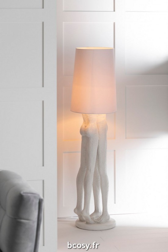 Jolipa Lampe Couple Resine Large.