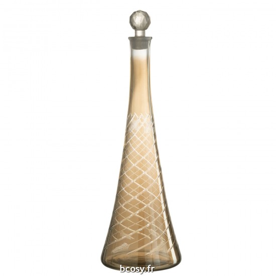 J Line Carafe Tige Verre Fume JLine 35525 by Jolipa 35525.