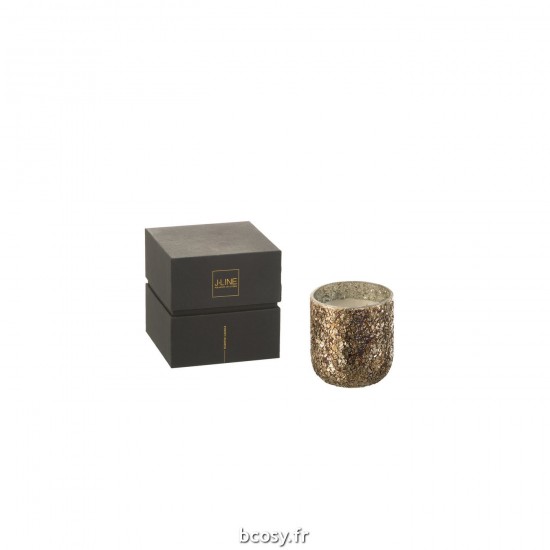 J Line Bougie Senteur Luxuria Bronze Small 40H JLine 35614 by Jolipa 35614.
