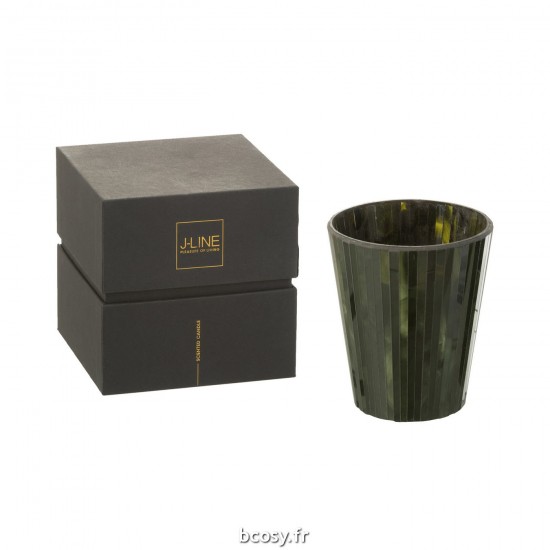 J Line Bougie Senteur Noa Herbal Serenity Vert Large 60H JLine 35642 by Jolipa 35642.