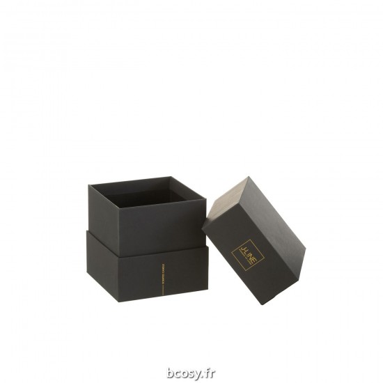 Jolipa Bougie Senteur Noa Spicy Twilight Noir Small 35H.