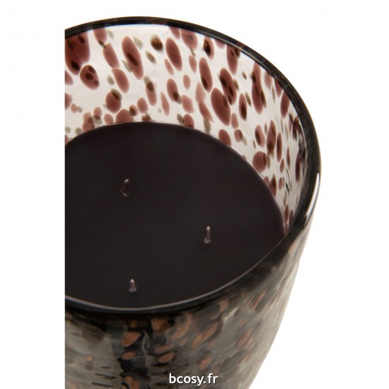 J-Line J Line bougies parfumées Jolipa Bougie Senteur Noir Mix Verre Large.