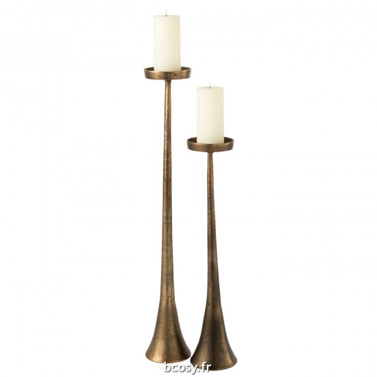Jolipa Chandelier Luky Aluminium Bronze Large.