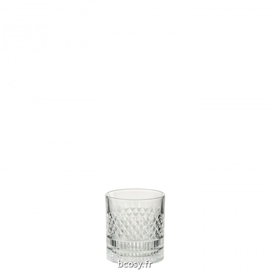 J Line Boite 4 Verres A Whisky Tennesse Verre Transparent JLine 36185 by Jolipa 36185.
