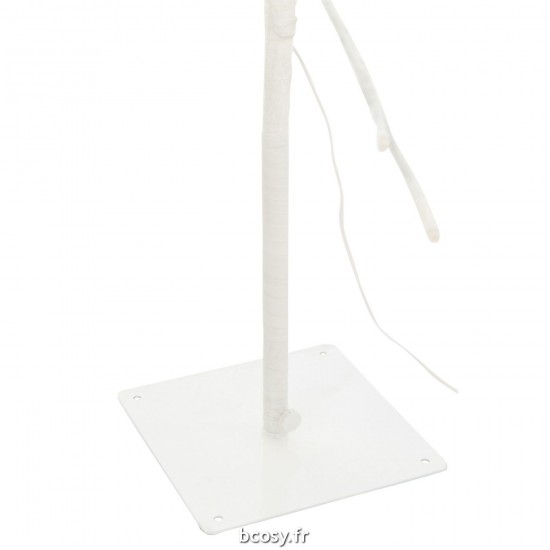 Jolipa Sapin Denude Led Metal Blanc.