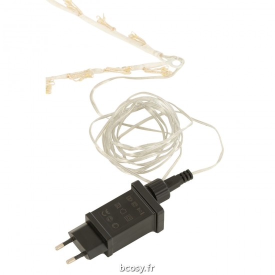 Jolipa Etoile Deco Led Metal Blanc Large.