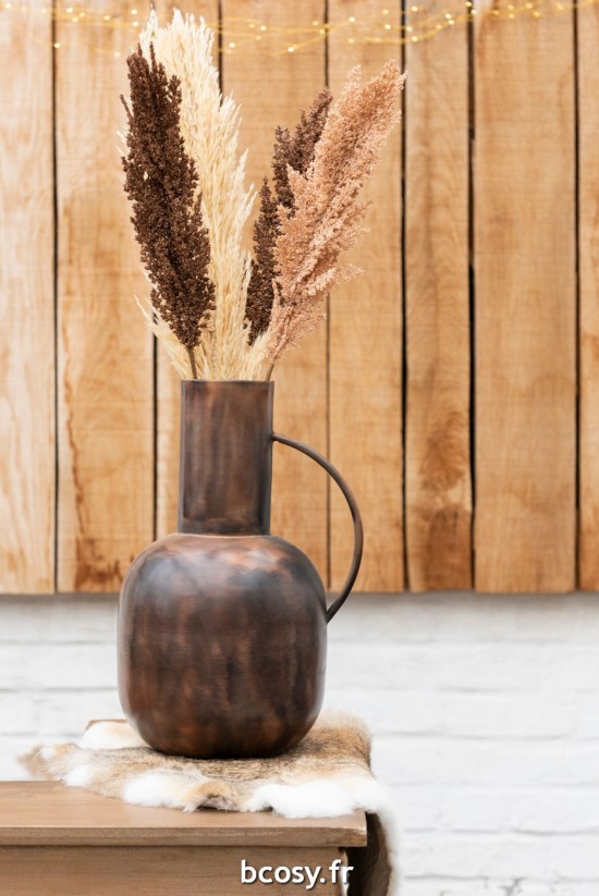 Jolipa Branche Plastique Blanc Marron Assortiment De 3.