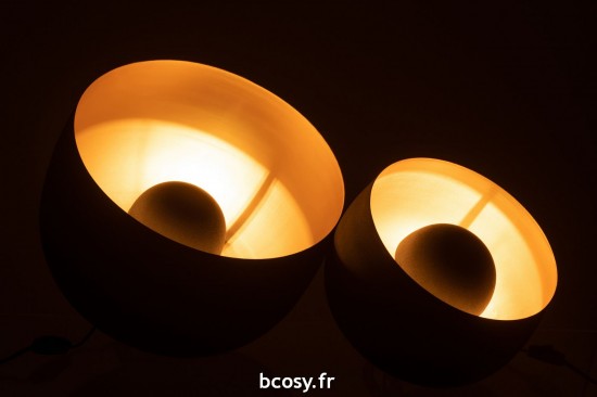 J-Line Éclairage Armatures Luminaires D'intérieur Pieds De Lampe Avec Abat Jour Lampes De Table 37181.