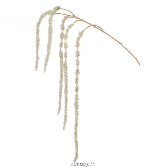 J-Line J Line branches d'arbres Jolipa Branche Amaranthus Plastique Creme Or.