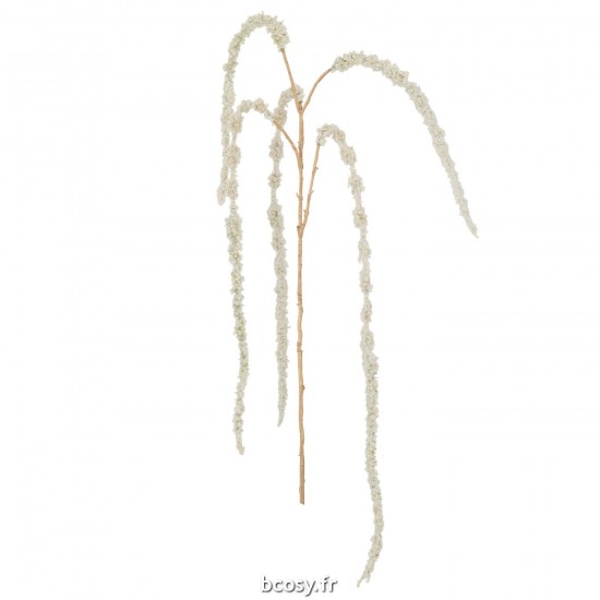 J Line Branche Amaranthus Plastique Creme Or JLine 37577 by Jolipa 37577.