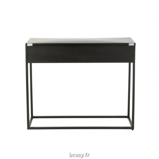 Jolipa Console Shanil Bois Fer Noir.