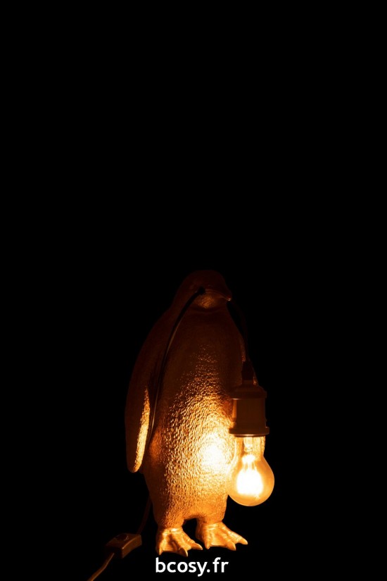 J-Line J Line Éclairage Armatures Luminaires D'intérieur Pieds De Lampe Avec Abat Jour Lampes De Table Jolipa Lampe Pingouin .