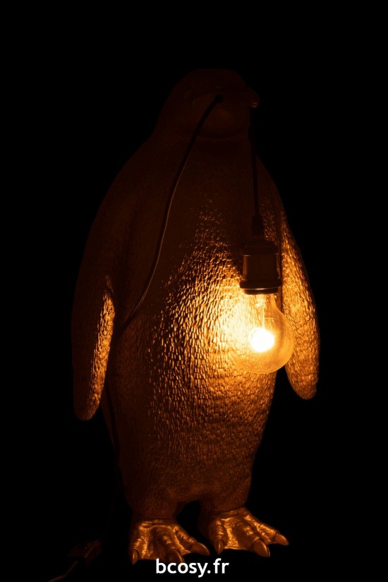 J-Line J Line Éclairage Armatures Luminaires D'intérieur Pieds De Lampe Avec Abat Jour Lampes De Table Jolipa Lampe Pingouin .