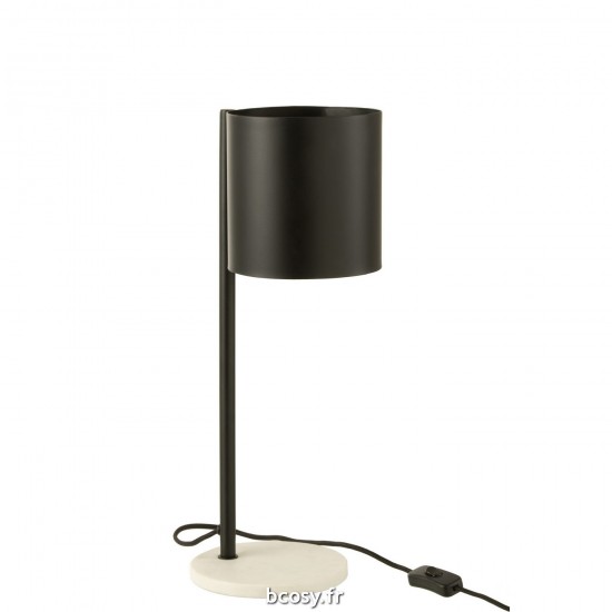 J Line Lampe De Table Bart Metal Noir JLine 38023 by Jolipa 38023.
