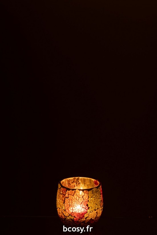 J-Line J Line photophores Jolipa Photophore Sunset Verre Multi Small.