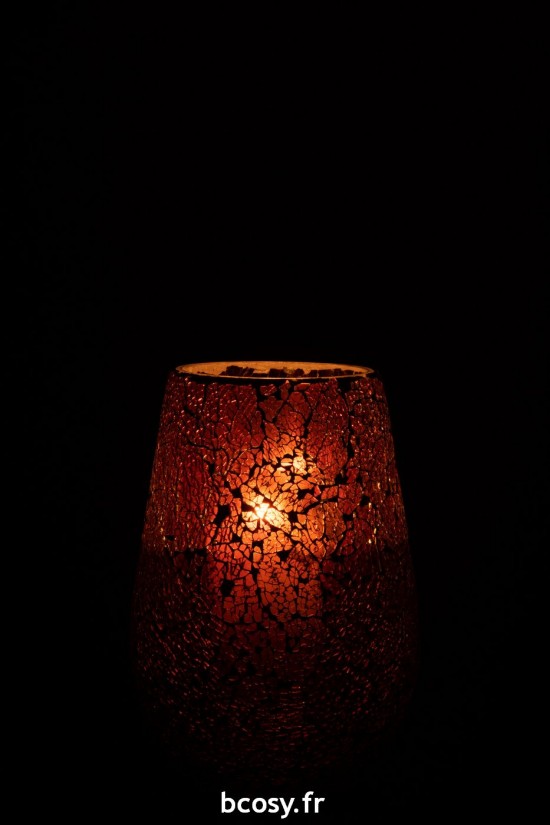 J-Line J Line photophores Jolipa Photophore Ali Verre Brun Large.