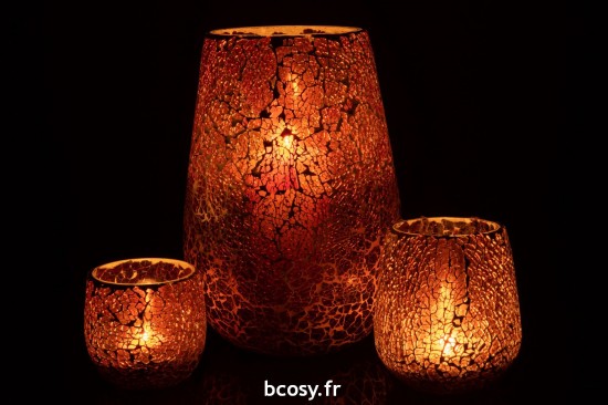 J-Line J Line photophores Photophore Ali Verre Brun Large.