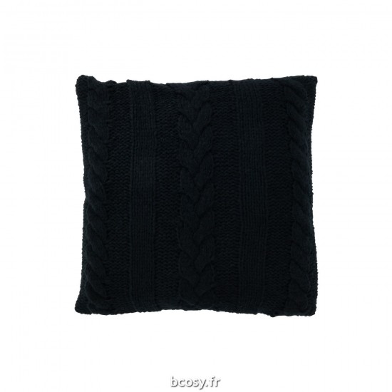 J Line Coussin Twist Poly Noir JLine 38823 by Jolipa 38823.