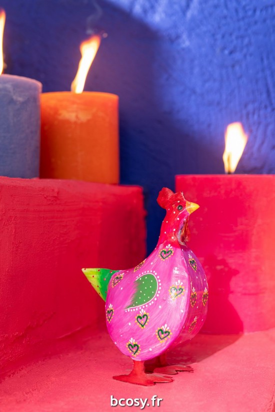 J-Line J Line coqs Coq Acier Mix Assortiment De 3 Small.