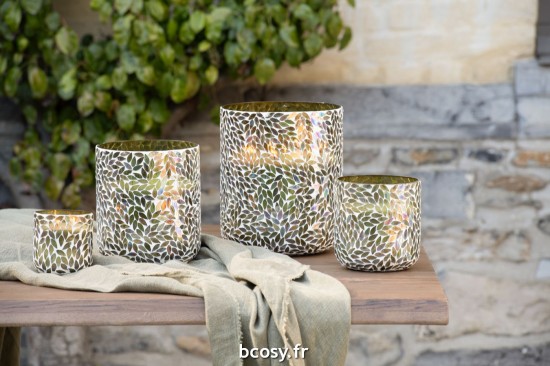 Jolipa Bougie Parfumee Tea Herbs Cire Vert Small 50 Heures.