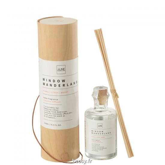 J Line Diffuseur Rond Window Wanderland Transparent Large JLine 40378 by Jolipa 40378.