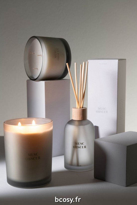 Jolipa Diffuseur Accords Essentiels Musc Obscur 250Ml.