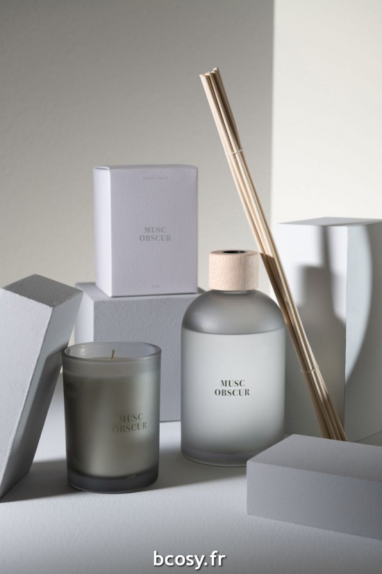 Jolipa Diffuseur Accords Essentiels Musc Obscur 550Ml.