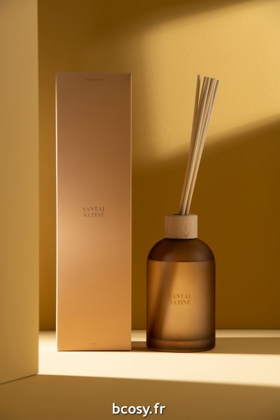 J-Line J Line diffuseurs de parfums Diffuseur Accords Essentiels Santal Satiné 550Ml.