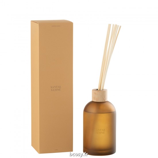 J Line Diffuseur Accords Essentiels Santal Satiné 550Ml JLine 40612 by Jolipa 40612.